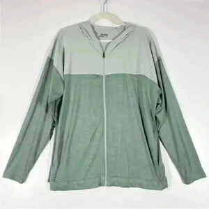 NWOT Columbia Green Full Zip Lightweight Activewear Running Jacket Size Large